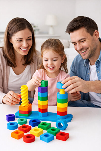 Niks Organik 3D Baskı İle Şekil Eşleştirme Oyuncağı / Eğitici Montessori dizm...