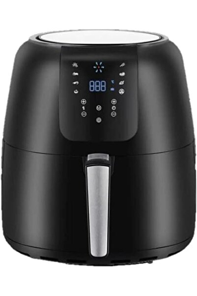 GVC PRO قلاية هوائية 9 لتر جي في سي ديجيتال اسود بدون زيت موديل GVCAF-900D