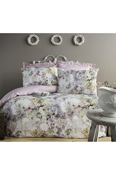 İssimo Home Grace 200 TC (80 TEL) Pamuk Saten Tek Kişilik Nevresim Takımı