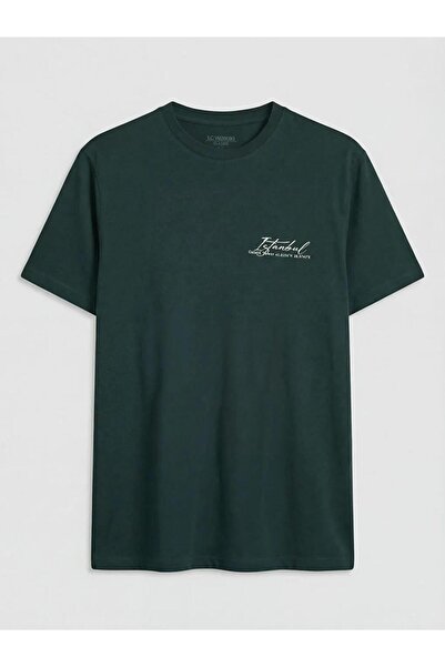 LC Waikiki Crew Neck Istanbul Printed Men's T-Shirt (S6)