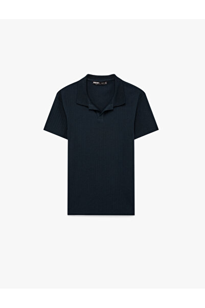 Koton Kısa Kollu Pamuklu Slim Fit Polo Yaka Tişört