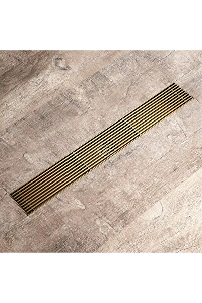 Herum Shower drain, floor-mounted, linear, stainless steel, complete installa...