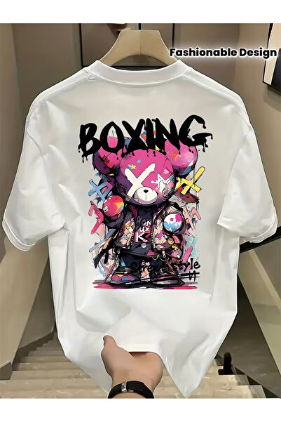 bellanova Tricou cu imprimeu de lux Infinite White Lines