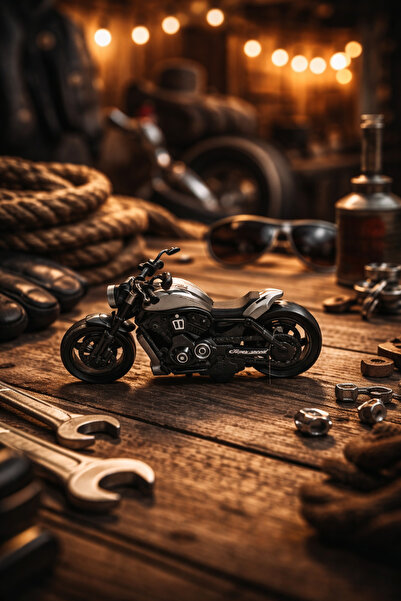 seymen bıçakçılık Oyuncak Motosiklet – Klasik Chopper Model Mini Oyuncak Motor
