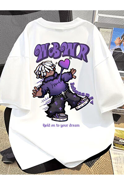 bellanova Tricou cu imprimeu de lux Infinite White Lines