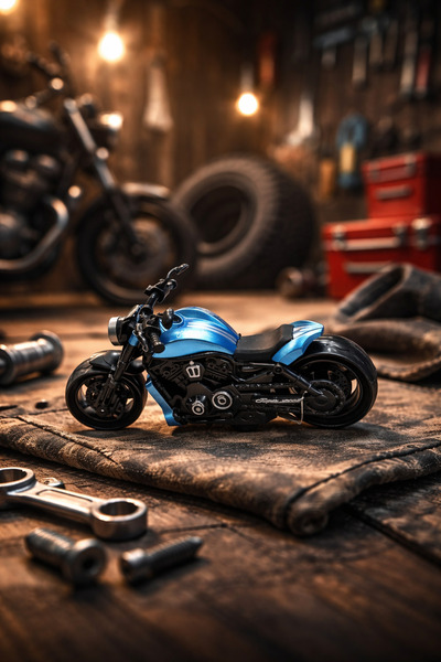 seymen bıçakçılık Oyuncak Motosiklet – Klasik Chopper Model Mini Oyuncak Motor