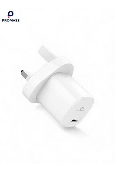 proMAS Wall Charger Post Charge 25W with PPS (USB-C Power Connector, Fast Cha...