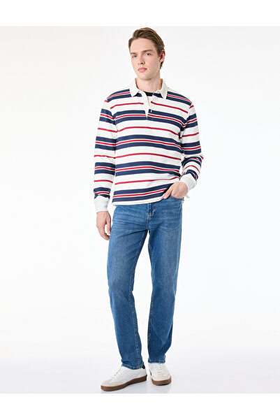Koton Normal Bel Pamuklu Slim Fit Jean Pantolon - Brad Jean