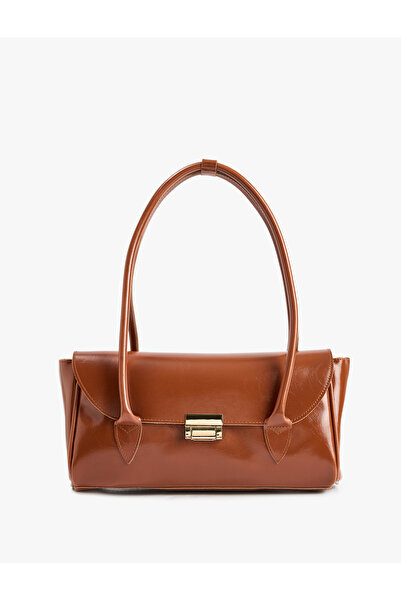 Koton Geantă de umăr cu husă din piele artificială și accesorii metalice