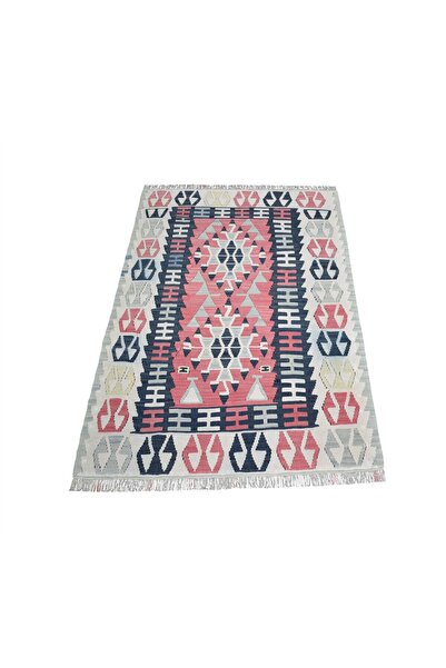 Zehra Abla Halı Vintage El Dokuma Pastel Pınarbaşı Kayseri Yün Kilim 7168