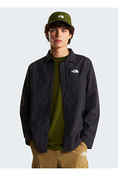 THE NORTH FACE Μαύρο Ανδρικό Πουκάμισο NF0A8FU5JK31-M SEQUOIA ΜΑΚΡΥΜΑΝΙΚΟ