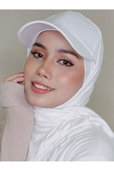 FridayIn Stylish one-piece chiffon baseball cap sun protection shawl and scarf
