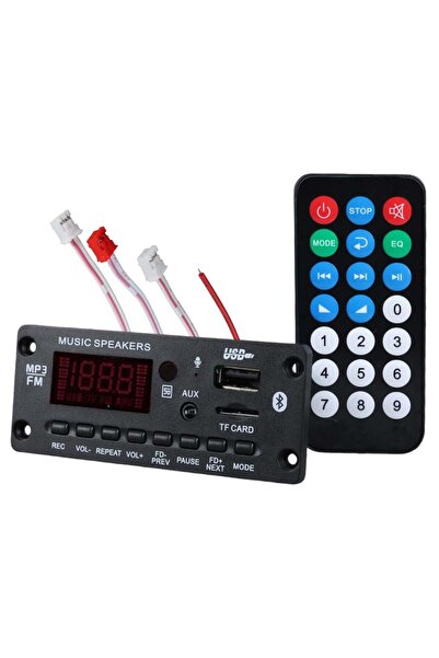 MAGİCVOCE Magicvoice G010 USB/SD/Bluetooth 2X25W Amfi Çıkışlı Oto Teyp Çeviri...