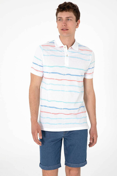 U.S. Polo Assn. Ανδρικό μπλουζάκι Πολύχρωμο KZY APPAREL