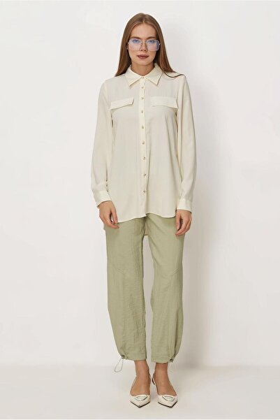 Alvina Shirt Collar Tunic 45782