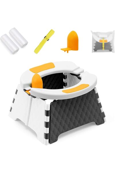 Arabest Foldable Toddler Potty Training Seat,suitable for Car, Camping, Indoo...