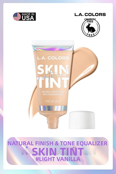 L.A Colors لون طبيعي للبشرة - أساس تينت طبيعي بلمسة طبيعية ومعادل للون # CLM4...