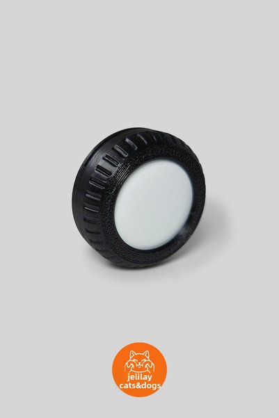 Jelilay طوق للقطط مع جهاز تتبع Airtag (Safety Click)