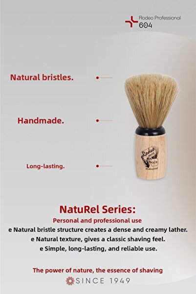 RODEO فرشاة الحلاقة 6048690636006044