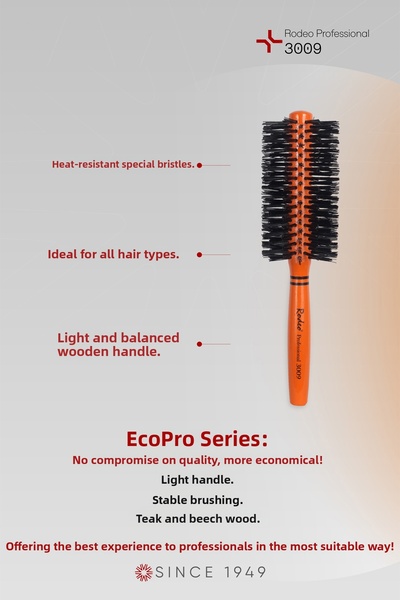 RODEO Ecopro Professional Hair Blow Dry Brush 3009