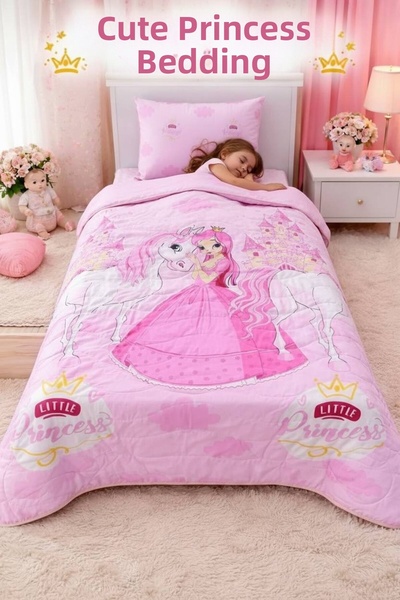 Sudemhome Set cuvertură de pat matlasată, reversibilă, pentru o singură perso...