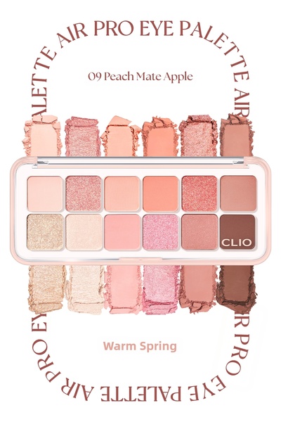 CLIO Clio Pro Eye Palette Air - Eye Shadow Palette with Light Texture, Intens...