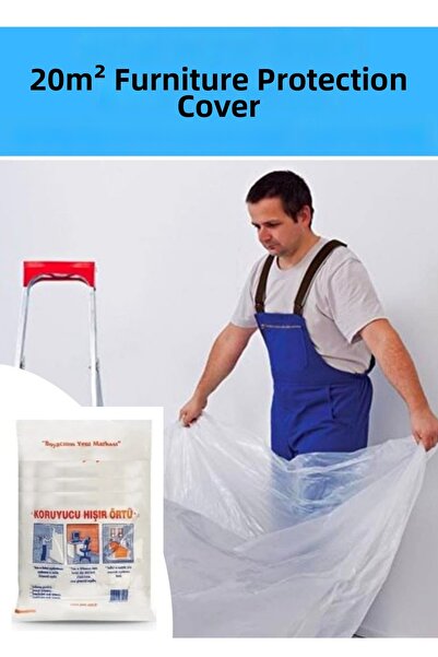 KL HOME 20M2 HUSĂ DE PROTECȚIE PENTRU MOBILIER, MATERIAL TEXTIL PENTRU VOPSIR...