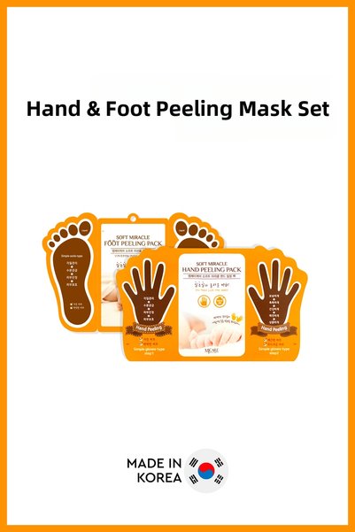 Mjcare Hand & Foot Peeling Mask Set - Complete Renewing Peeling Care Package