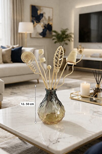 Emsay Store Unique Modern Decorative Vase Fragrance Bottle & Bohemian Bamboo ...