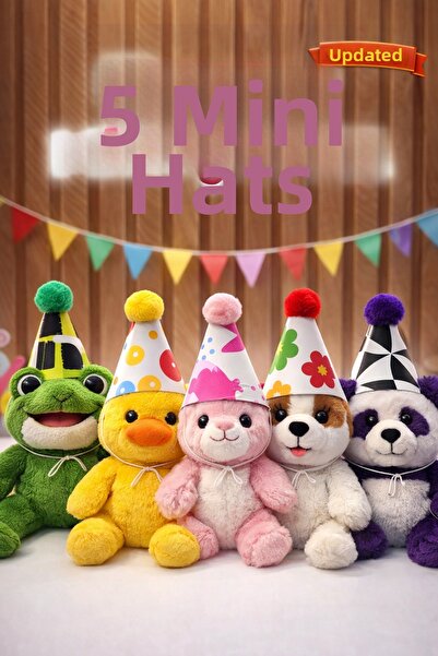 asöy Mini pălărie pentru jucărie Mini pălărie pentru jucărie surpriză de petr...