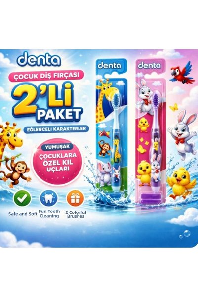 Denta Toothbrush for Children 2 Units