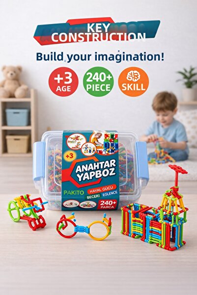 PAKİTO Storage Covered Key Puzzle 240 Pieces