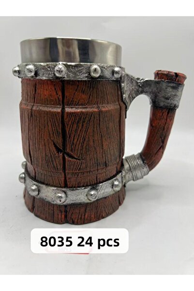 Leyaton LWLHMRS-IEG ieg ™   كوب فولاذي كبير الحجم بتصميم برميل متشقق، كود 8035