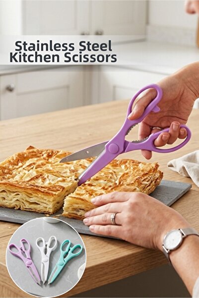 Orvila مقص مطبخ ستانلس ستيل