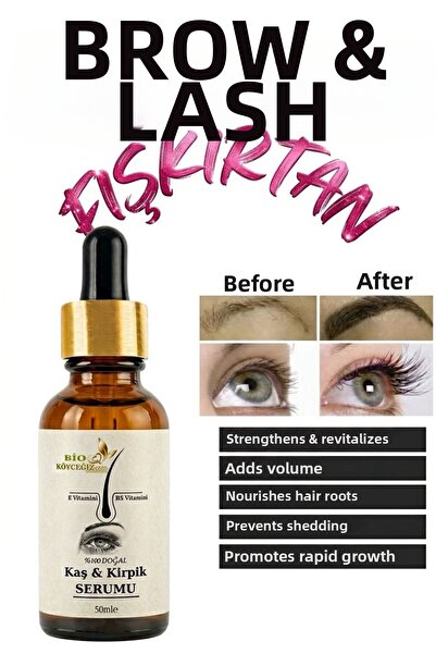 BİO KÖYCEĞİZDEN SOFRANIZA Serum to Help Remove Eyebrows & Eyelashes for Women...