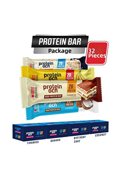 Proteinocean عبوة ألواح بروتين 50 غرام × 32 قطعة