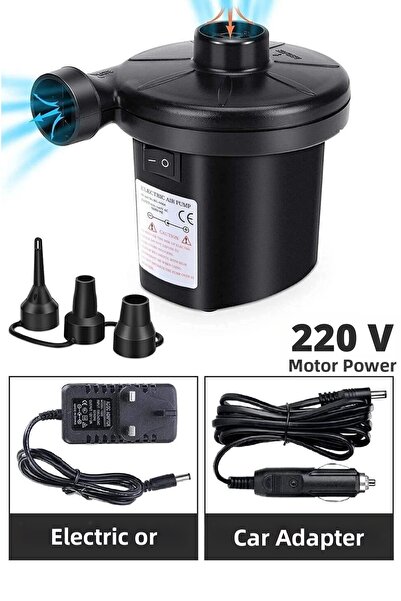 Trend Maison مضخة نفخ مراتب المسابح - مزودة بمقبس ولاعة السيارة وكهرباء