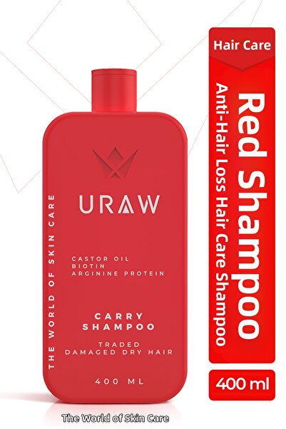 Uraw Carry Shampoo |   Intensive Anti-Hair Loss Care Shampoo 400 ml