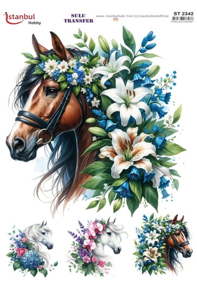 İstanbul Hobi Water Transfer Paper 25X35Cm St-2342