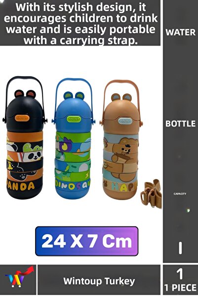 Wintoup # Water Bottle Office School Children's Water Drinking Habit Stylish ...