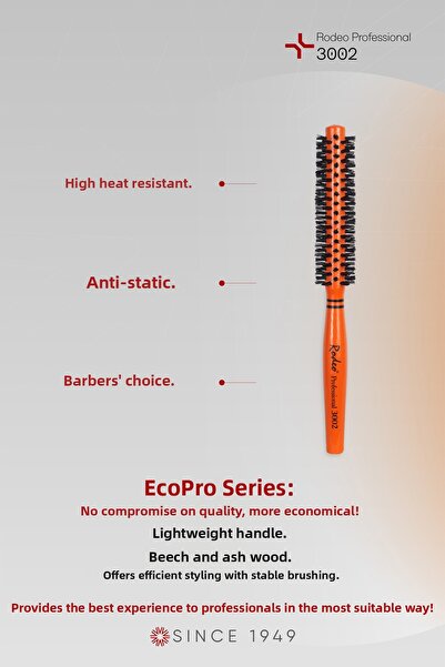 RODEO Професионална четка за коса 3002