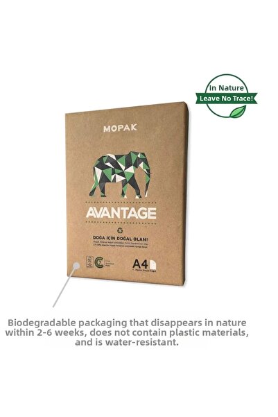 Mopak Advantage Office A4 Copy Paper - 500 Pieces 1 Pack