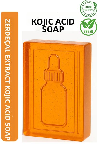 VERANT 3 Pcs Korean Kojic Acid Soap Anti-Blemish and Anti-Wrinkle Kojic Acid Soap (Korean Skin Care)