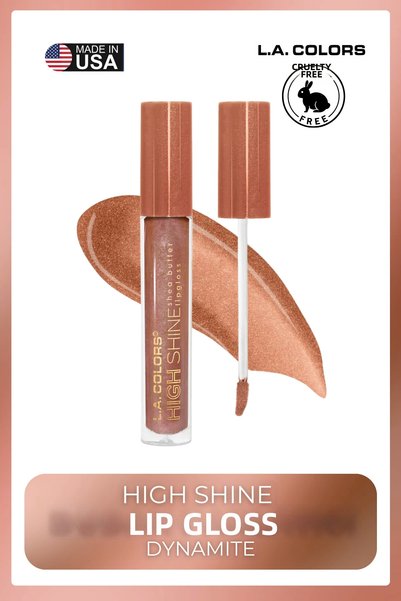 L.A Colors High Shine Lip Gloss - Long-Lasting Crystal Sparkle Lipgloss # Clg...