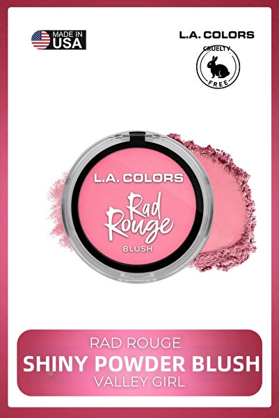 L.A Colors Rad Rouge Blush Series - Intense Color-Infusing, Long-Lasting, Vib...