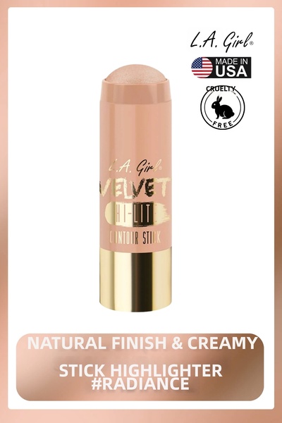 L.A. Girl قلم كونتور مخملي – قلم إضاءة طبيعي الملمس وكريمي هاي-لايت # راديانت...
