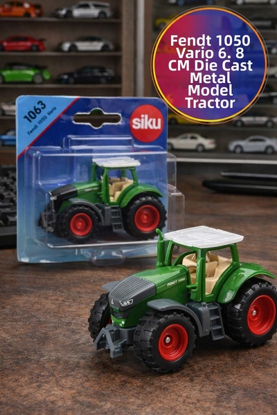TOYFEST Siku Fendt 1050 Vario Tractor Model Toy Collectible Farm Vehicle Lice...
