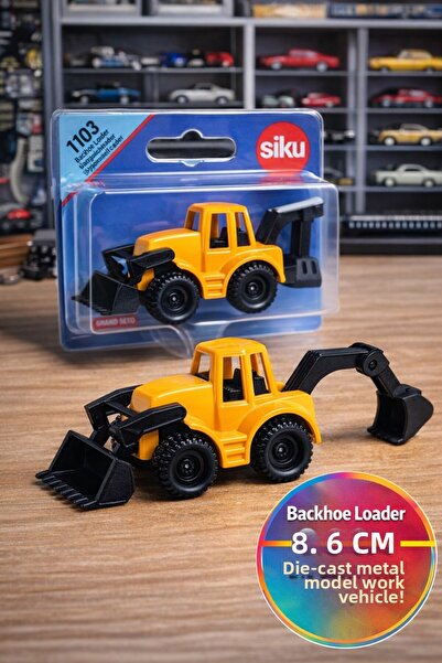 TOYFEST Siku 1103 Excavator Loader Construction Vehicle Toy Digger Loder Mode...