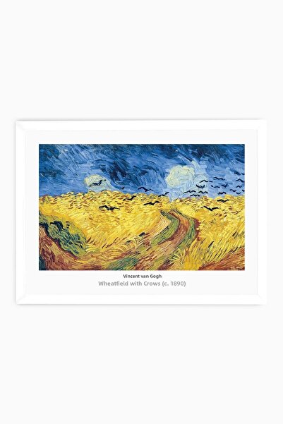 Raven Art Studio Vincent Van Gogh - Wheat Field with Crows, C. 1890 Painting ...