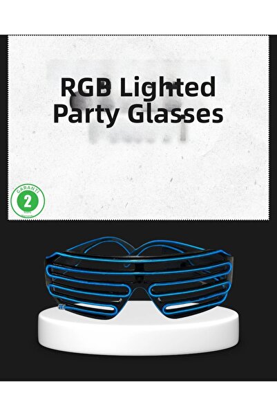 TeknoKapsül Led Lighted Glasses Special for Party and Organization
